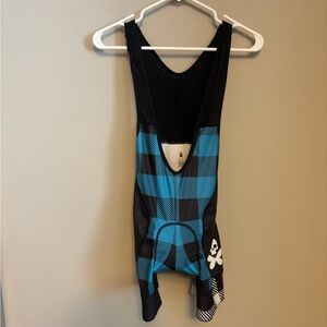 Betty Designs Tartan Cycling Bib XXS